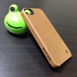 購入当時のincase Leather Snap Case for iPhone5